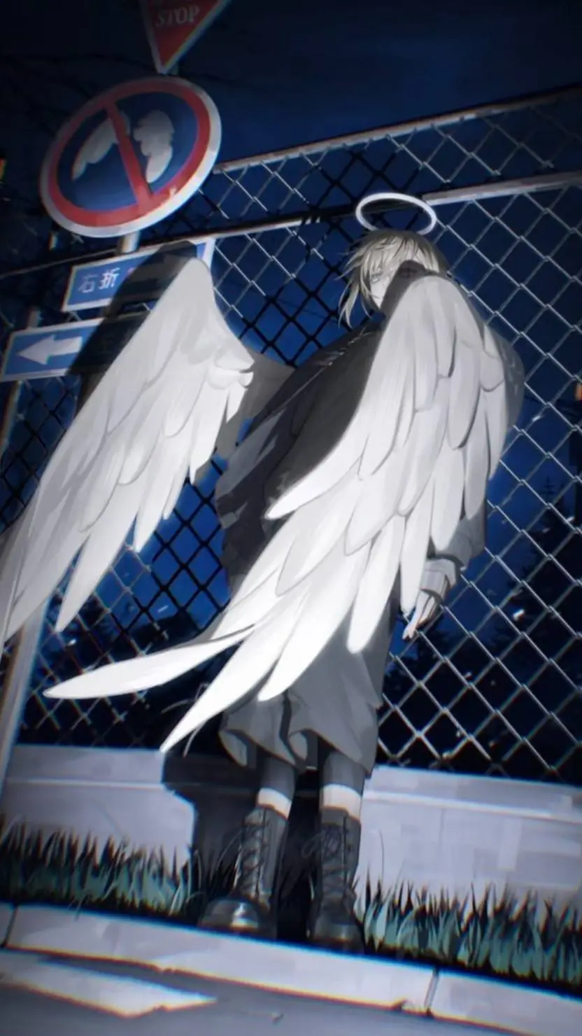 ai character: Angel Amy background