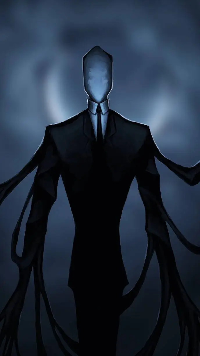 ai character: Slenderman  background