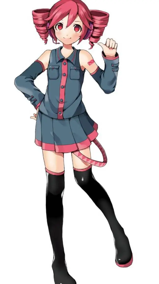 ai character: kasane teto 🙂💀 background