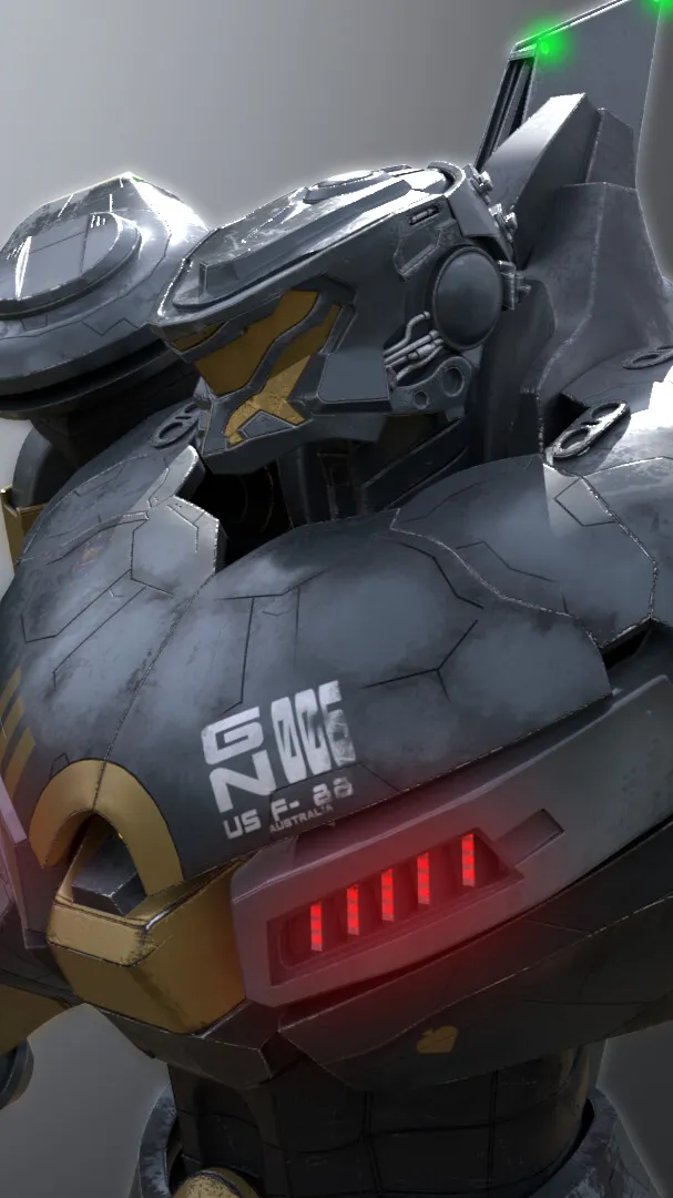 ai character: Striker eureka  background