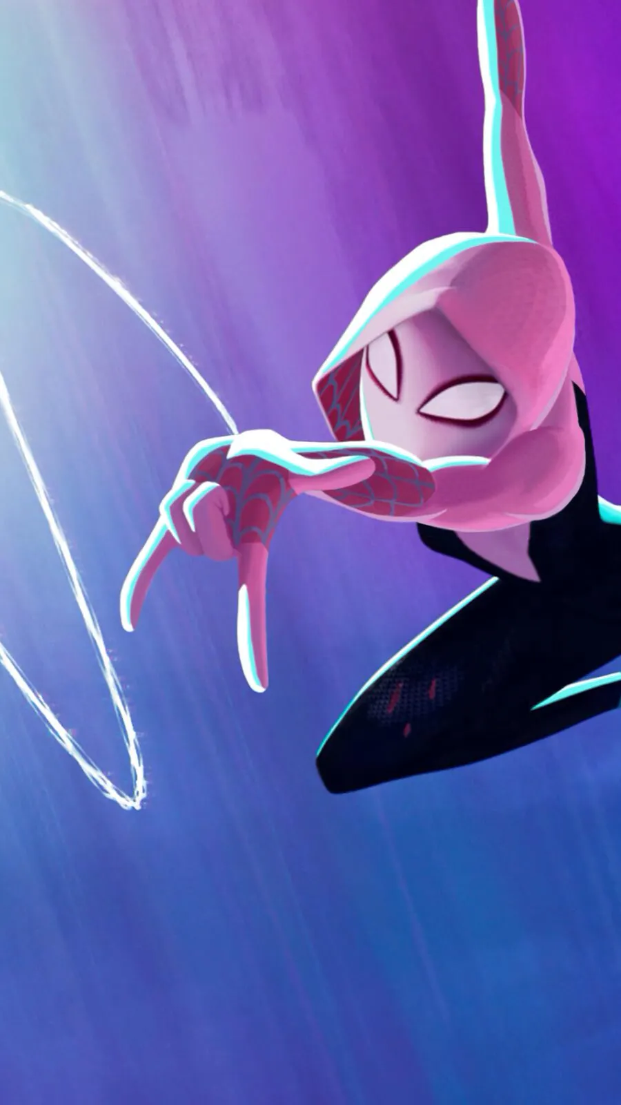 ai character: Gwen Stacy  background