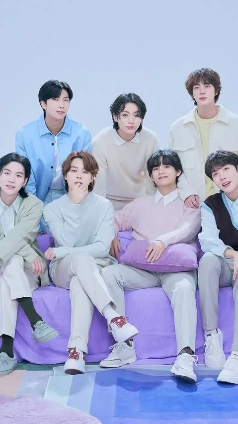 ai character: BTS💜💜💜 background