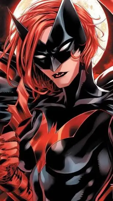 ai character: bat woman  background