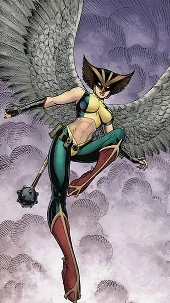 ai character: hawkgril  background