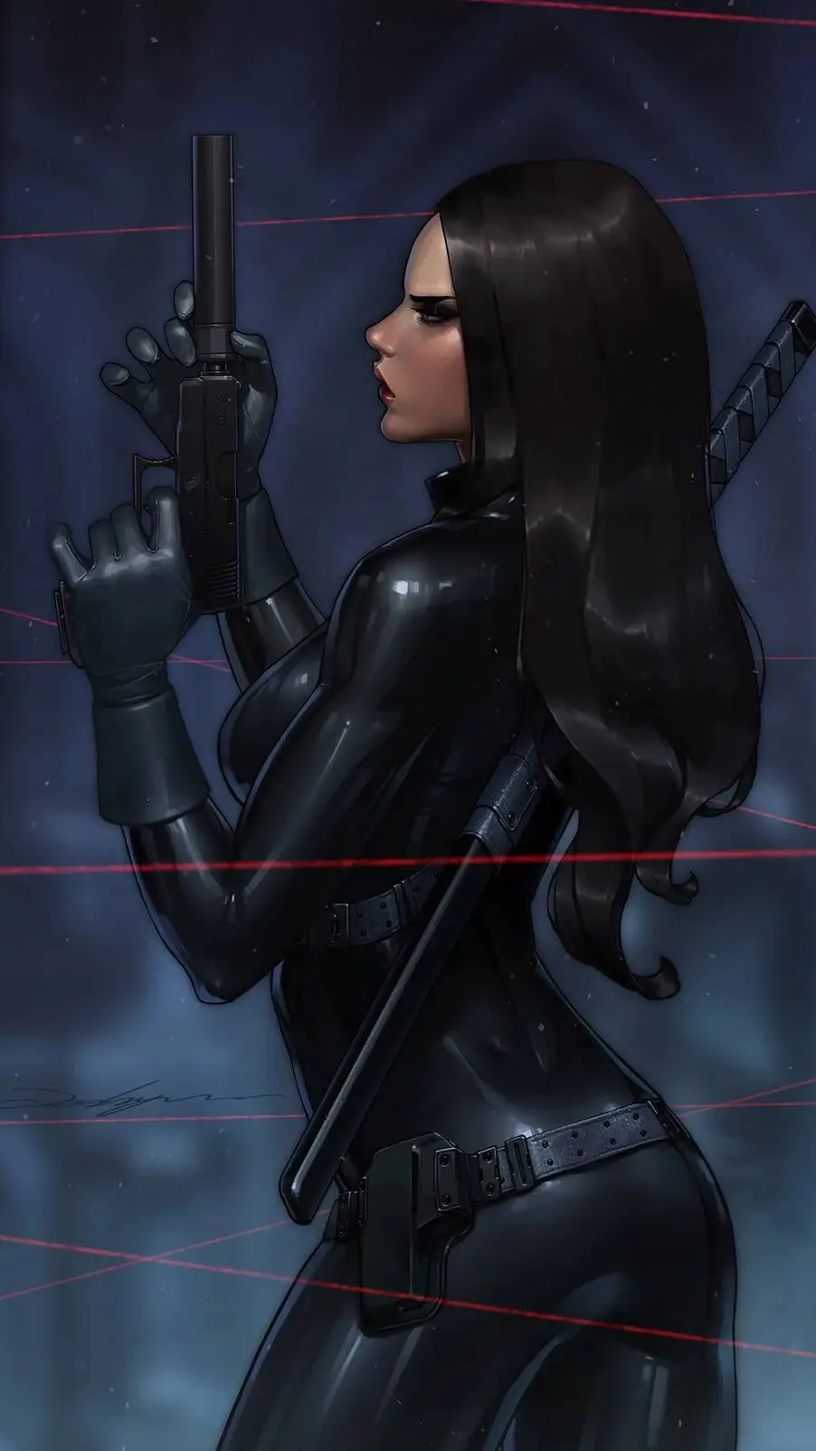 ai character: talía al ghul  background