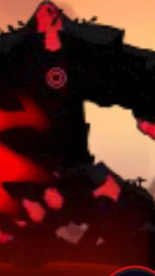 ai character: Demon Golem background