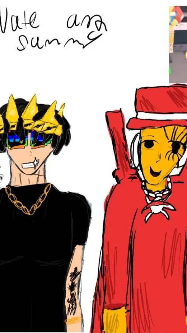 ai character: Nate(me)andsammy background