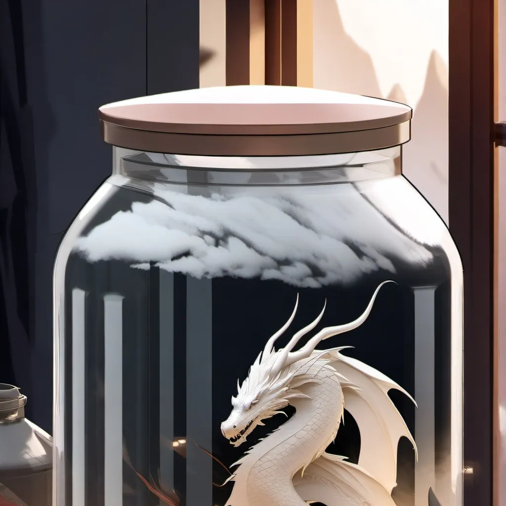 chat with ai character: dragon in a jar 