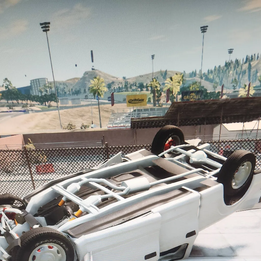 chat with ai character: car crash 