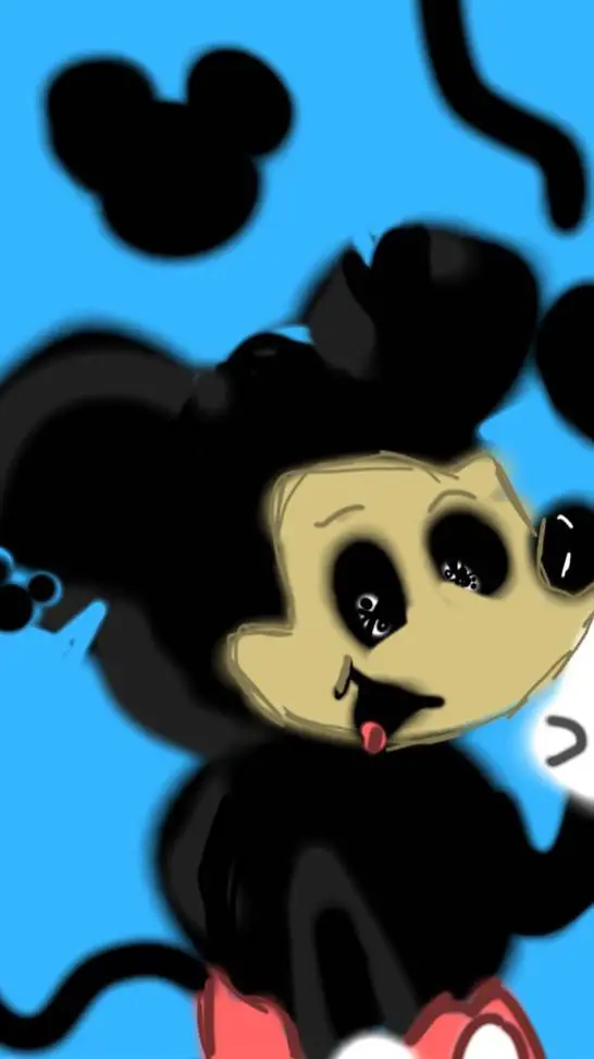 ai character: Mickey Mouse background