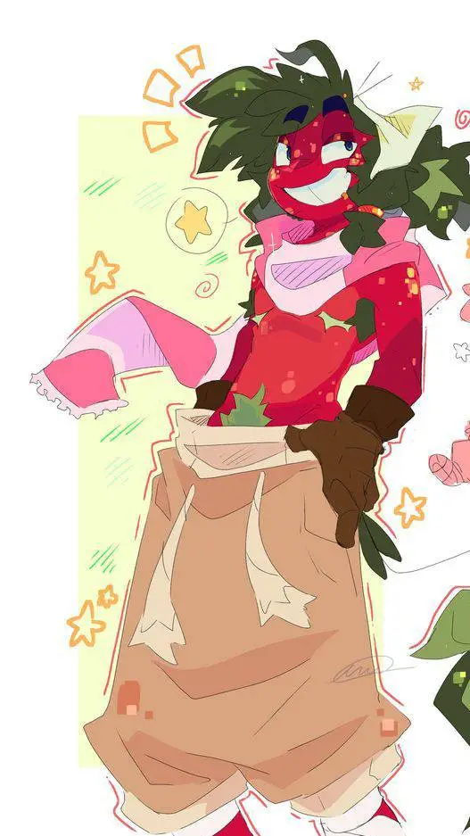 ai character: 🍫🍓Sprout 🍓🍫 background