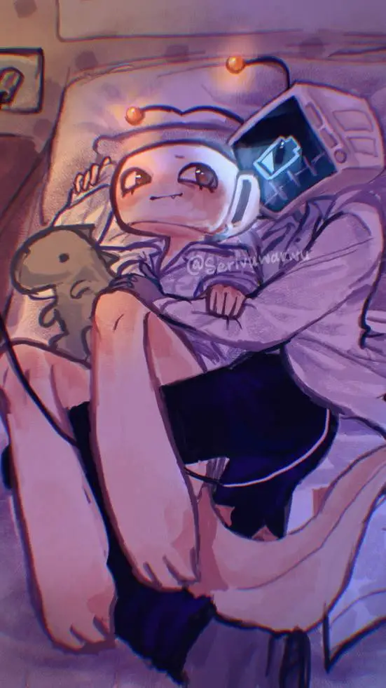 ai character: ~ShellVision~ background