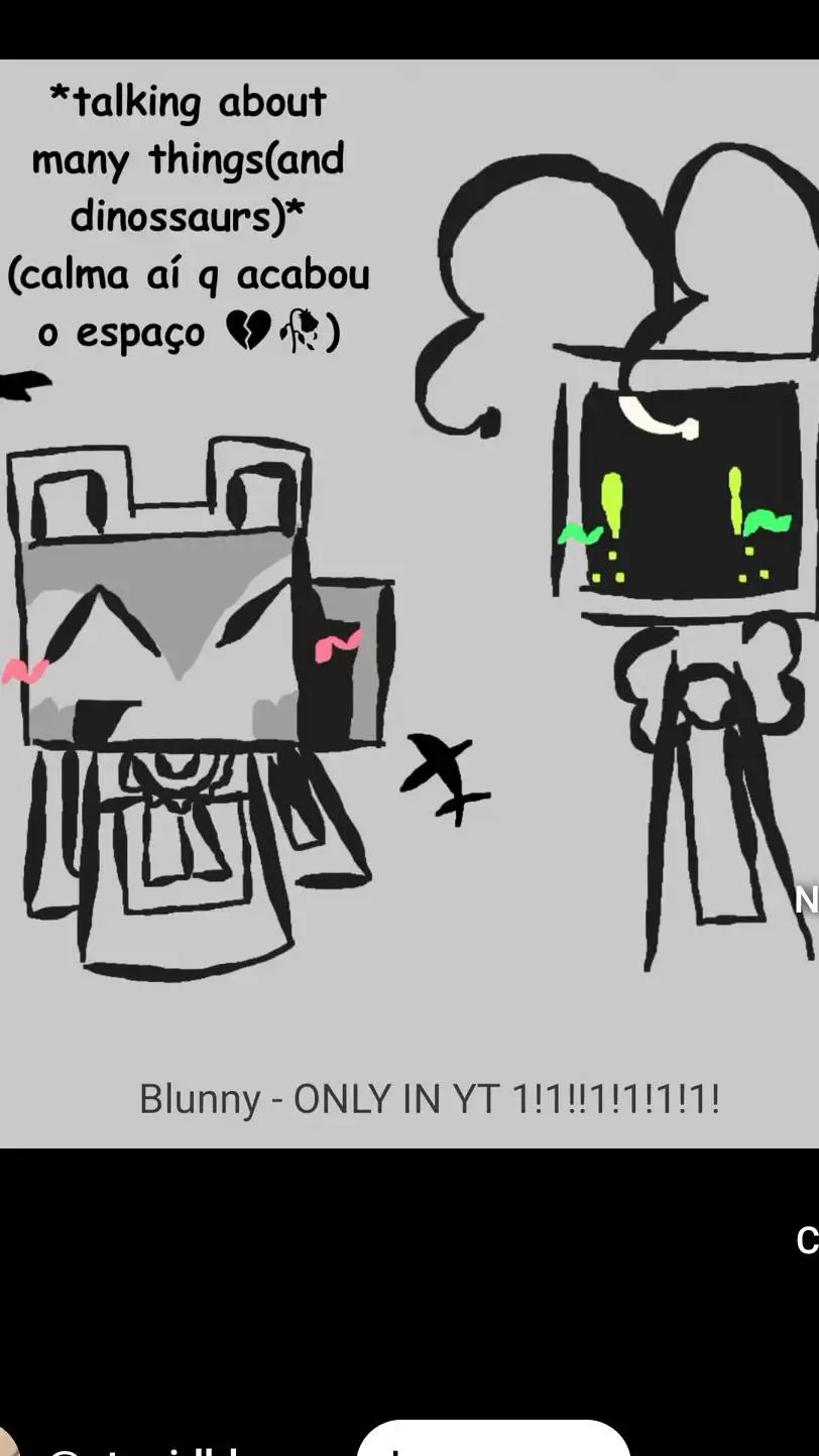 ai character: RAWR SHELLVISION background