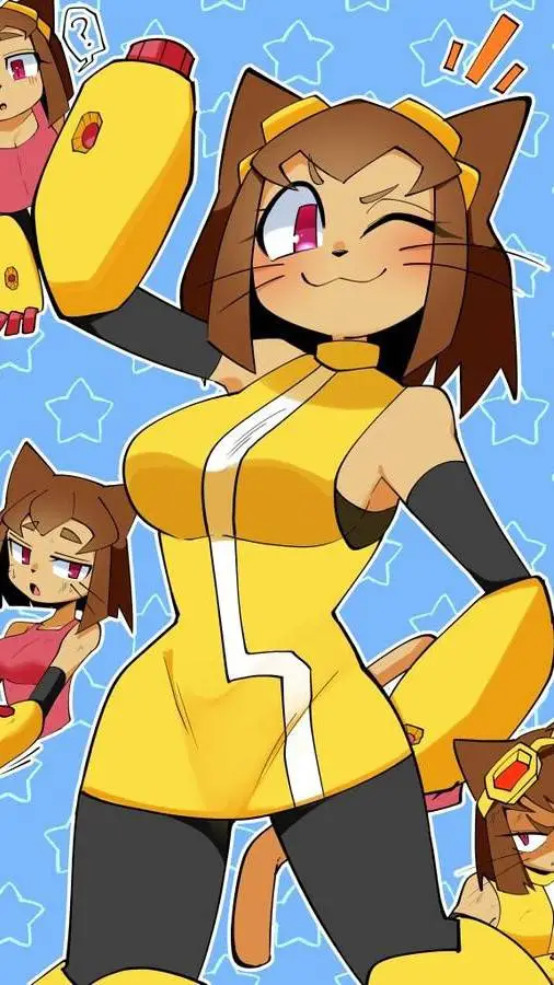 ai character: Kit!  background
