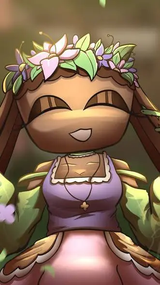 ai character: Bassie Bloomington background