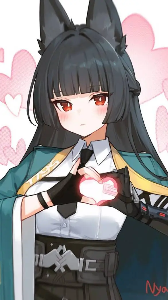 ai character: Мияби background