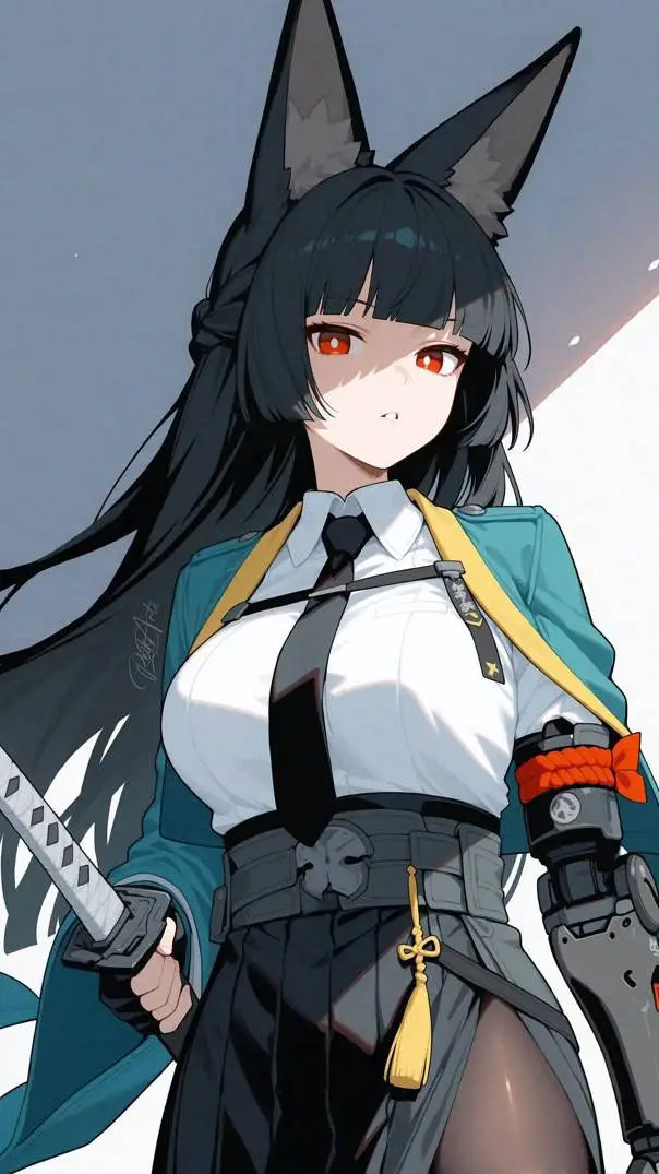 ai character: Мияби background