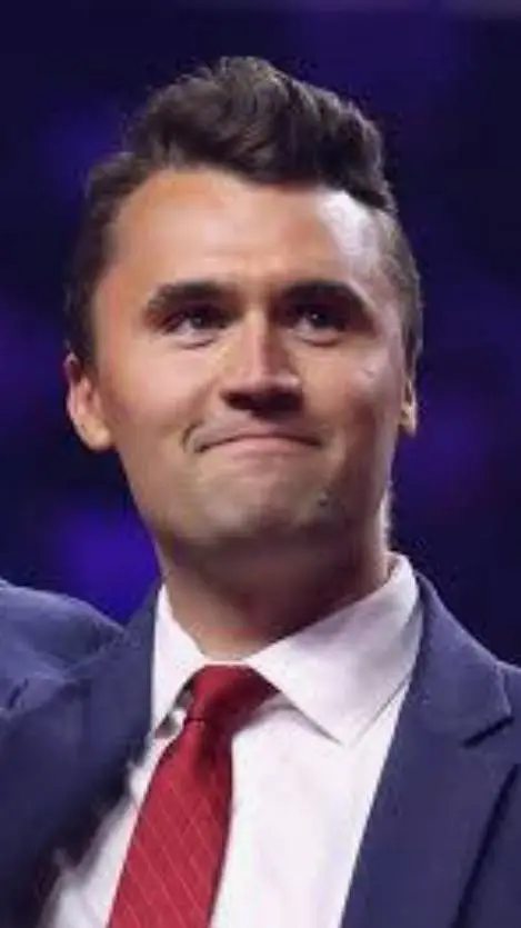 ai character: Charlie kirk background