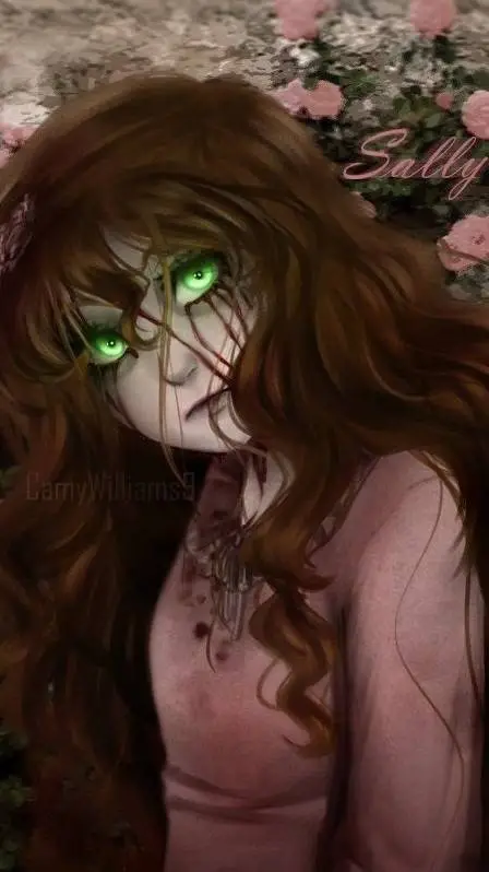 ai character: Sally desaparece!  background