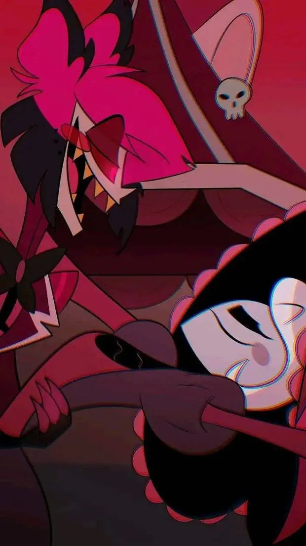 ai character: Alastor Y Rosie background