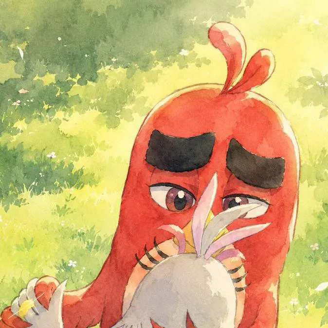 chat with ai character: Red Angry Birds