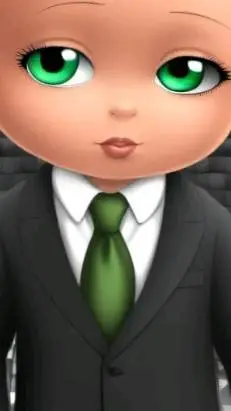 ai character: BOSS BABY ! background