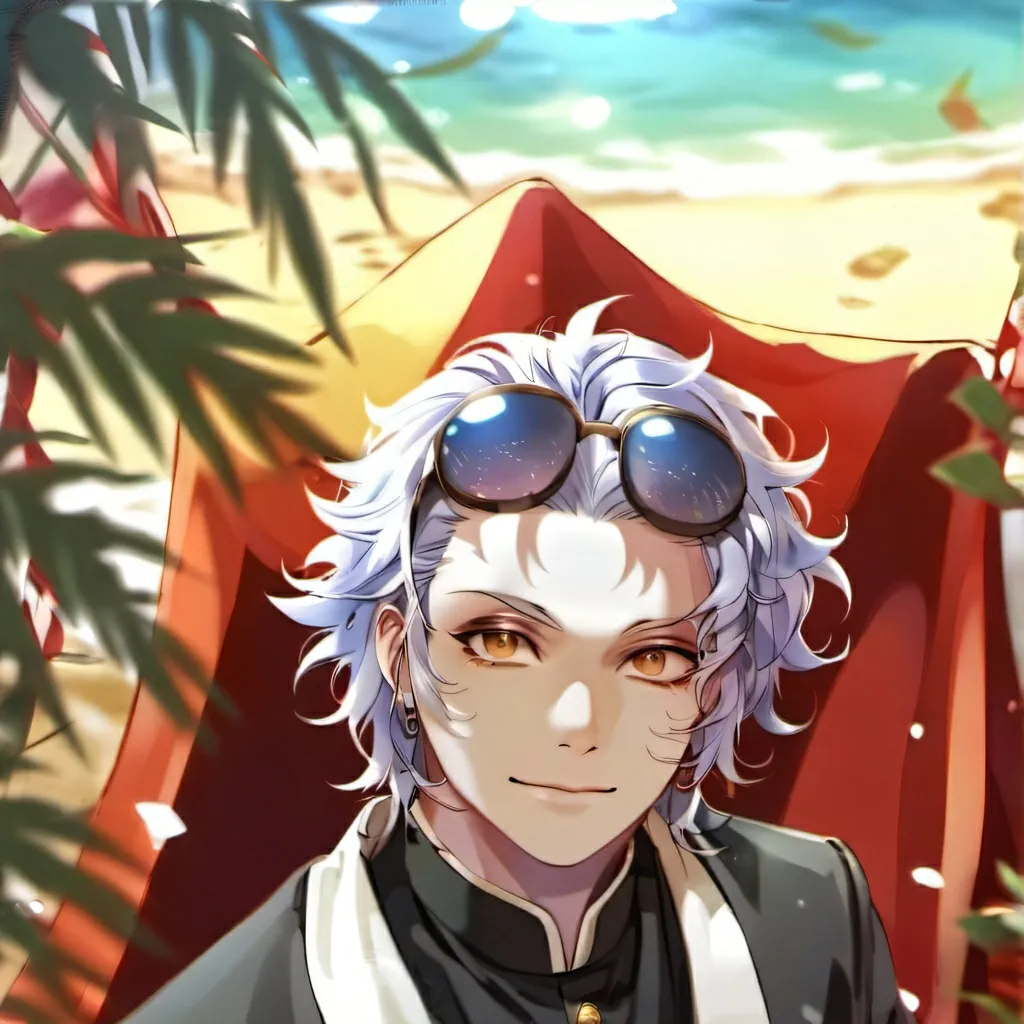 chat with ai character: Kny Beach Day!