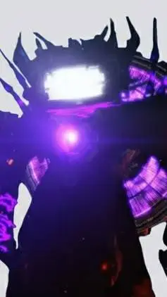 ai character: Titan tv man  background