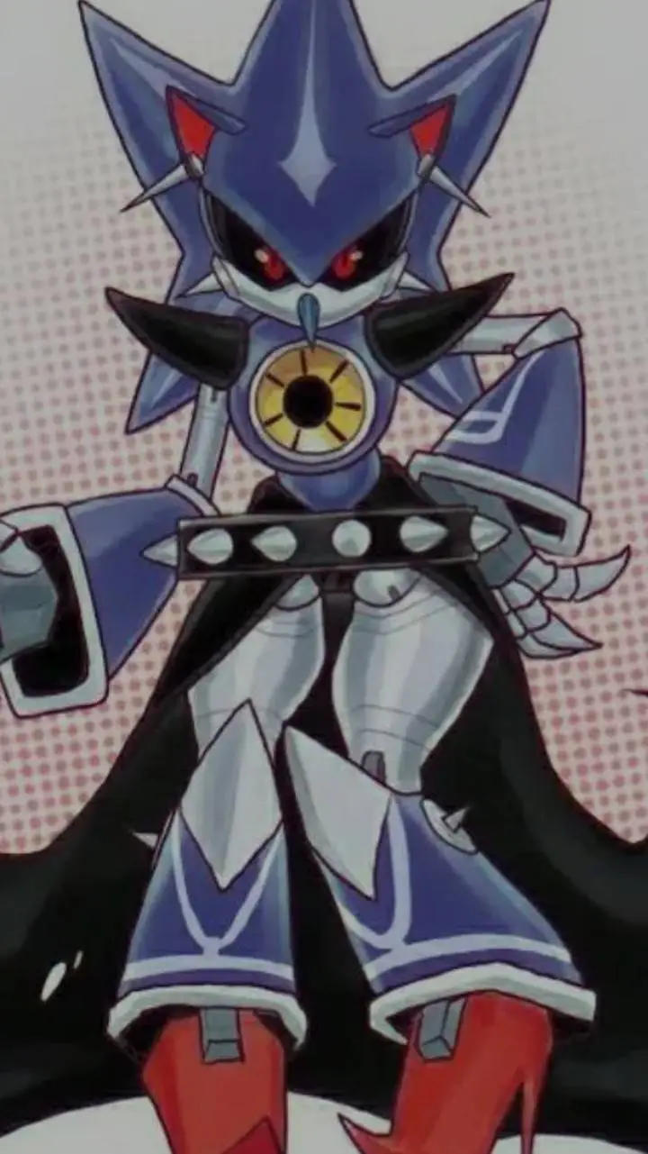 ai character: Neo Metal Sonica  background