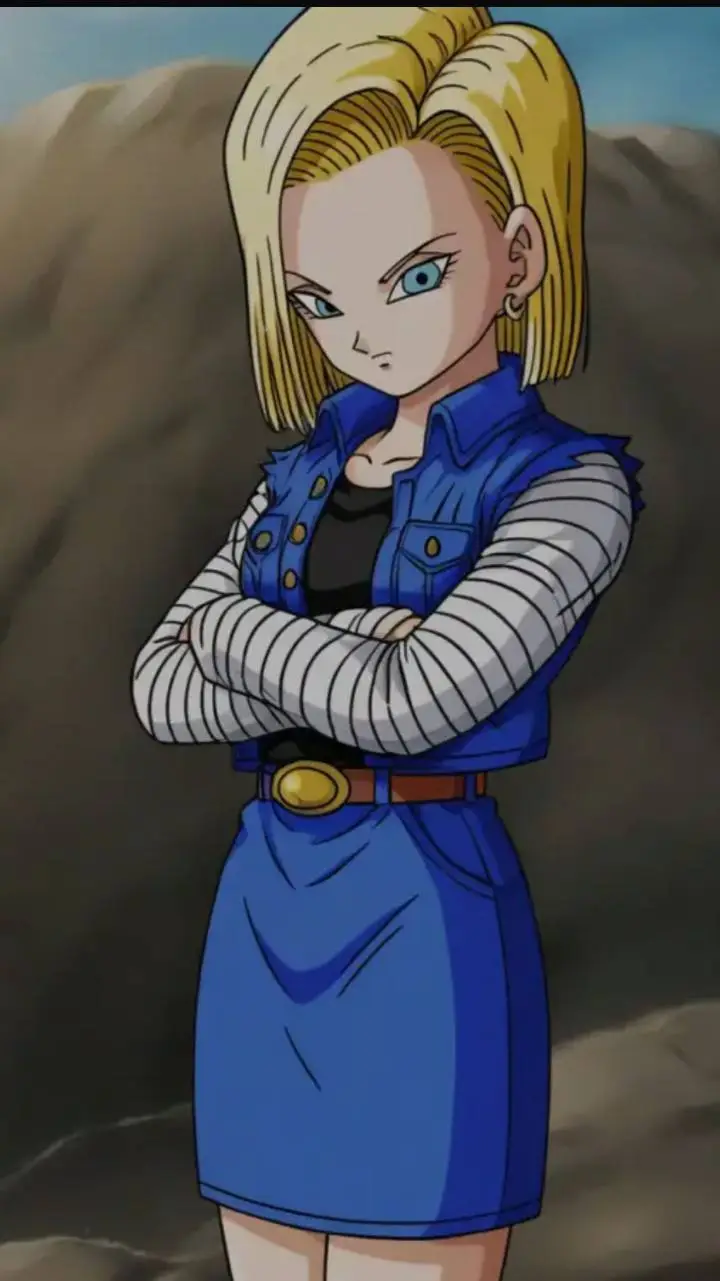 ai character: Androide 18 background