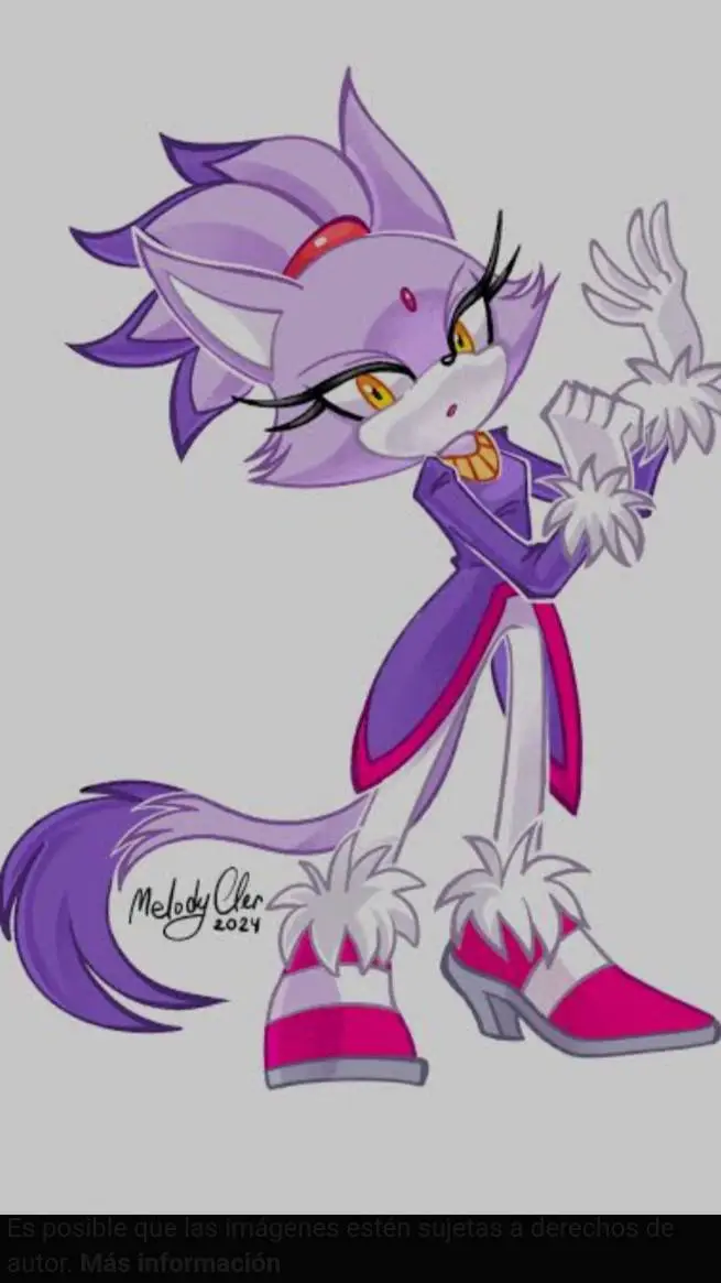 ai character: Blaze the Cat  background