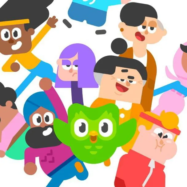 chat with ai character: Duolingo 