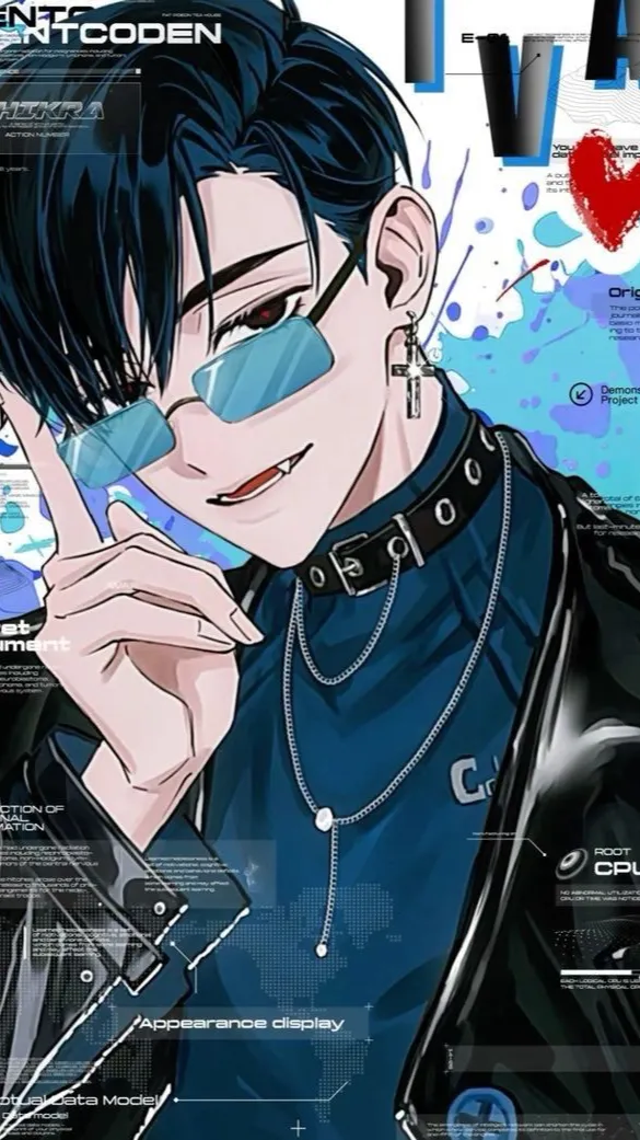 ai character: 🩵Ivan🩵 background