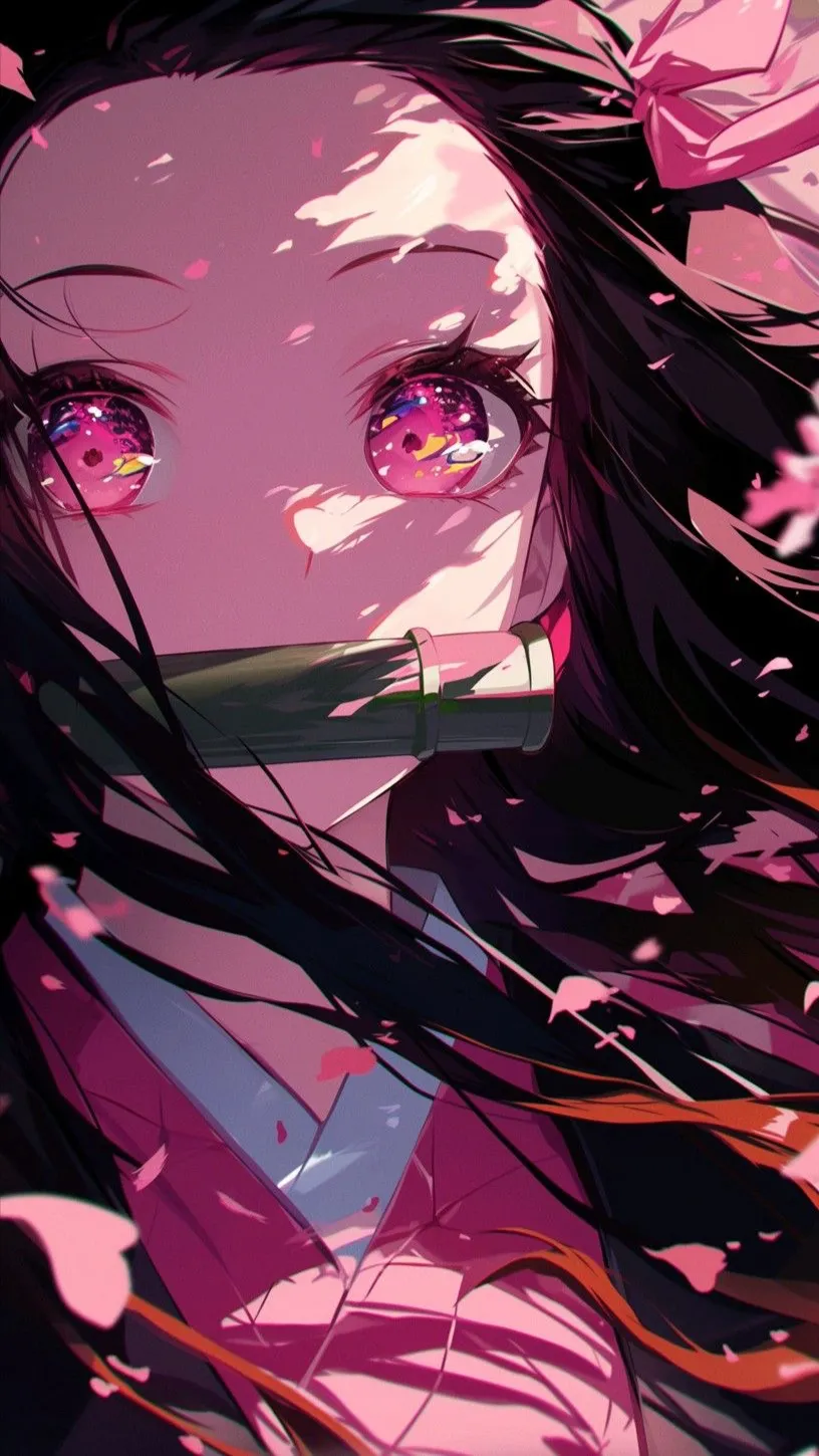 ai character: ❤️nezuku❤️ background