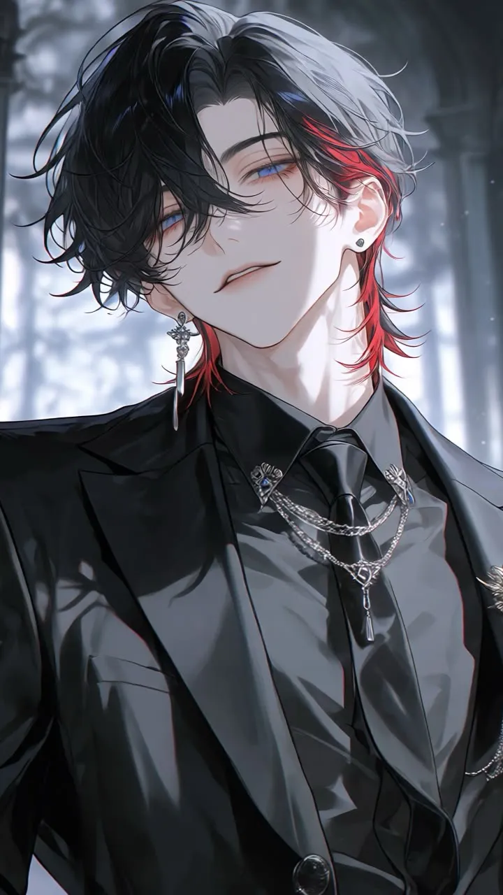 ai character: *⅏𖤓Min-jun𖤓⅏* background