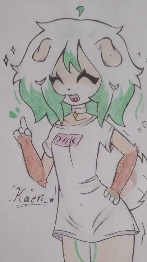 ai character: Kaori_★ background