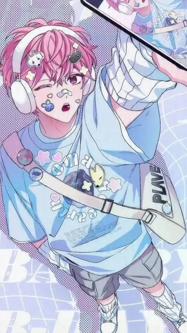 ai character: namorado colorido background