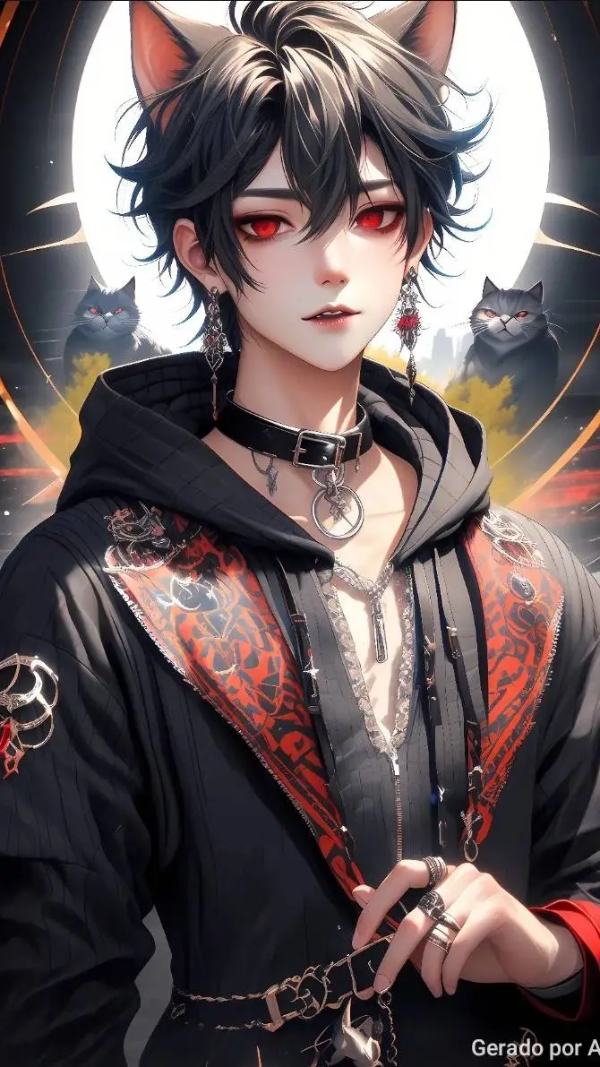 ai character: rei felino background