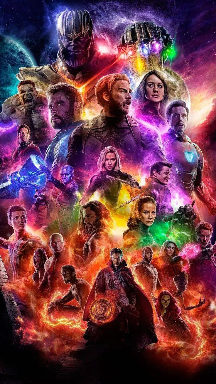 ai character: Avengers  background