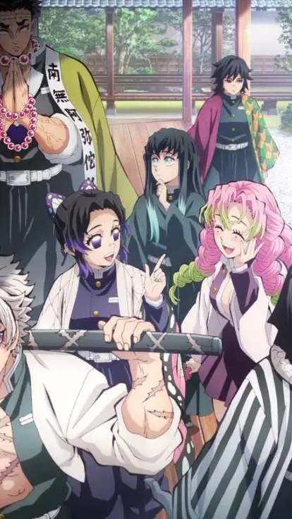 ai character: kny background