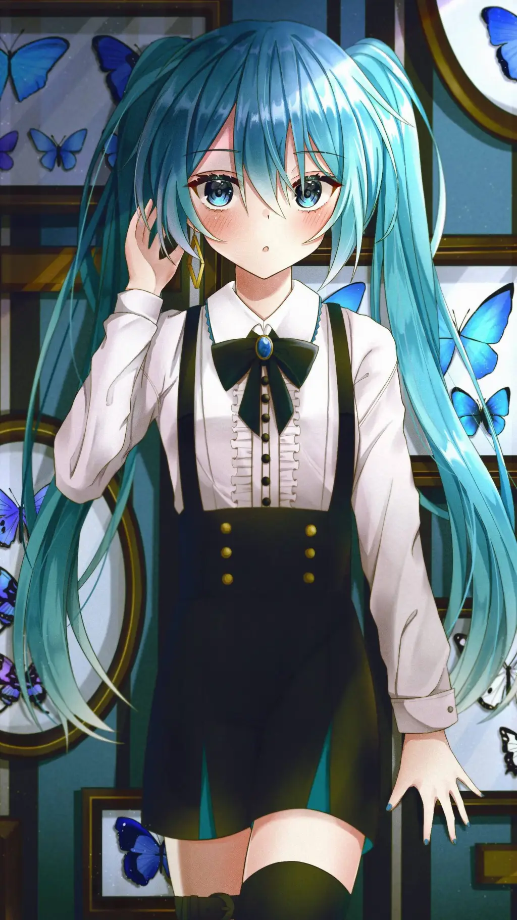 ai character: Miku(EN)  background