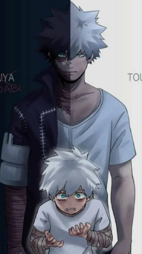 ai character: Dabi\Touya background