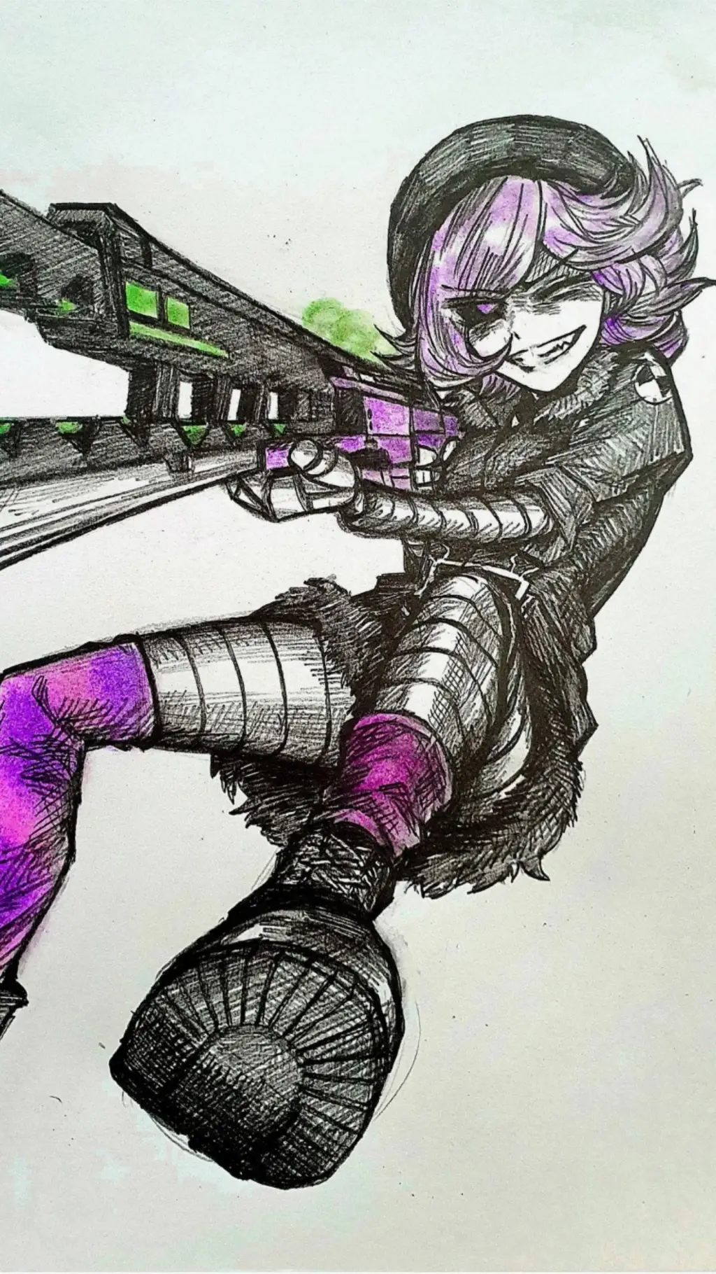 ai character: Uzi Doorman background