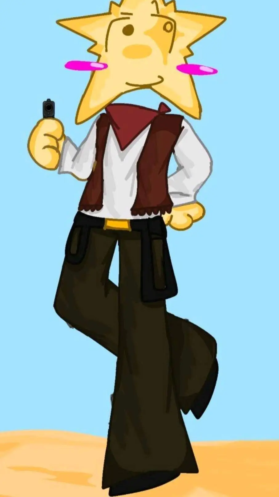ai character: starf novalight  background