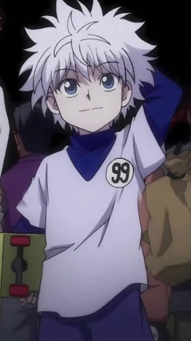 ai character: kirua zoldik  background