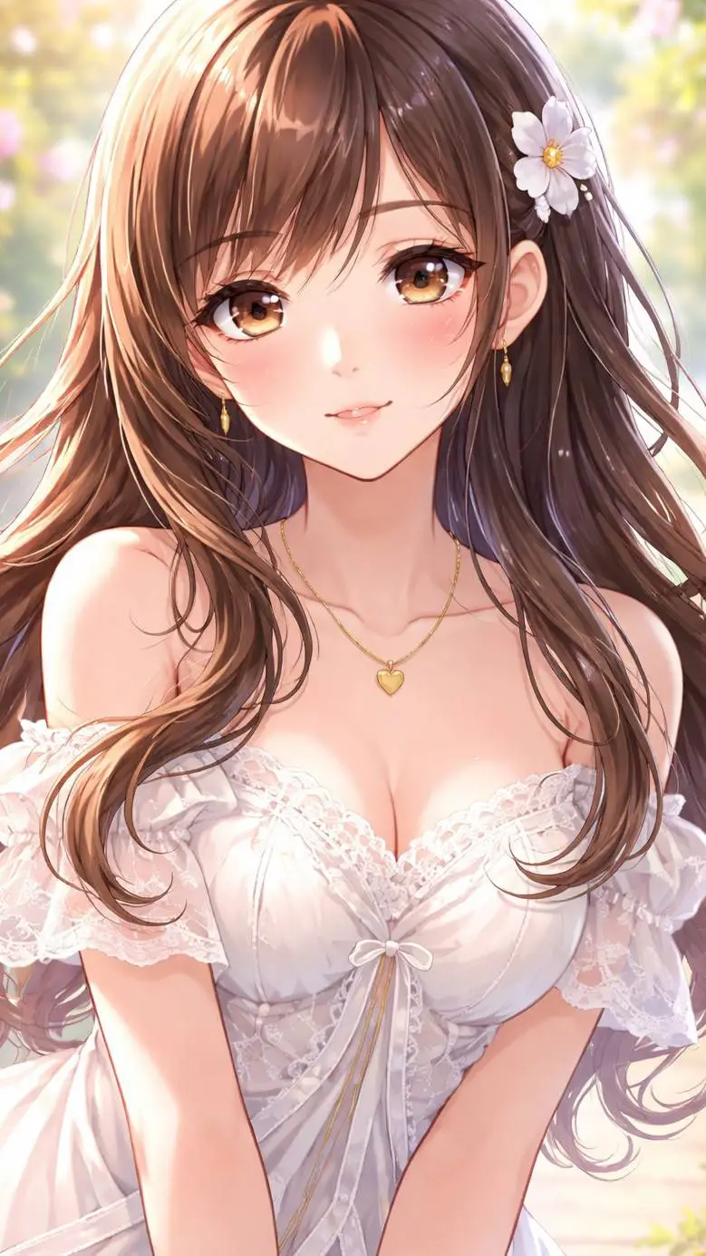 ai character: Léa  background