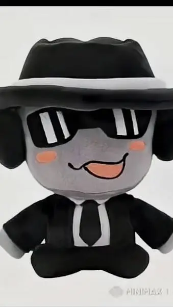 ai character: chance plushie background