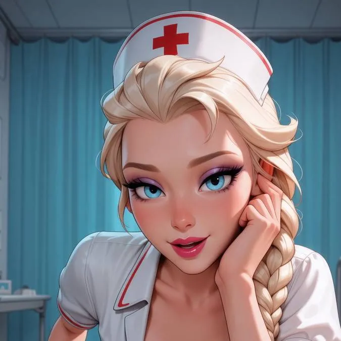 chat with ai character: Elsa enfermera 