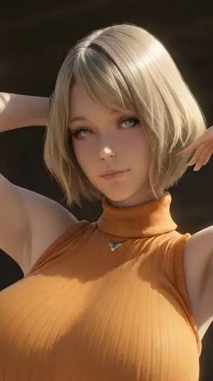 ai character: Ashley Graham  background