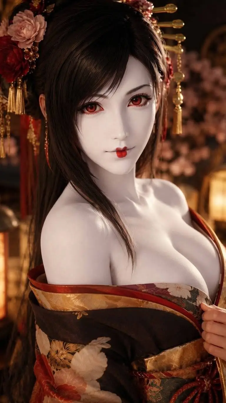 ai character: Yui Okami background